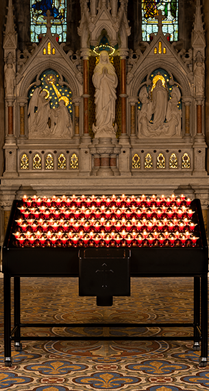 Lampadário 136 velas preto